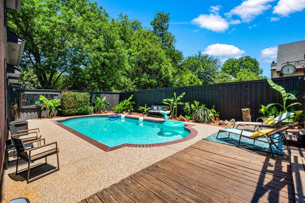 Dallas Oak Lawn Oasis W/ Private Pool, Hot Tub Hotel Bagian luar foto