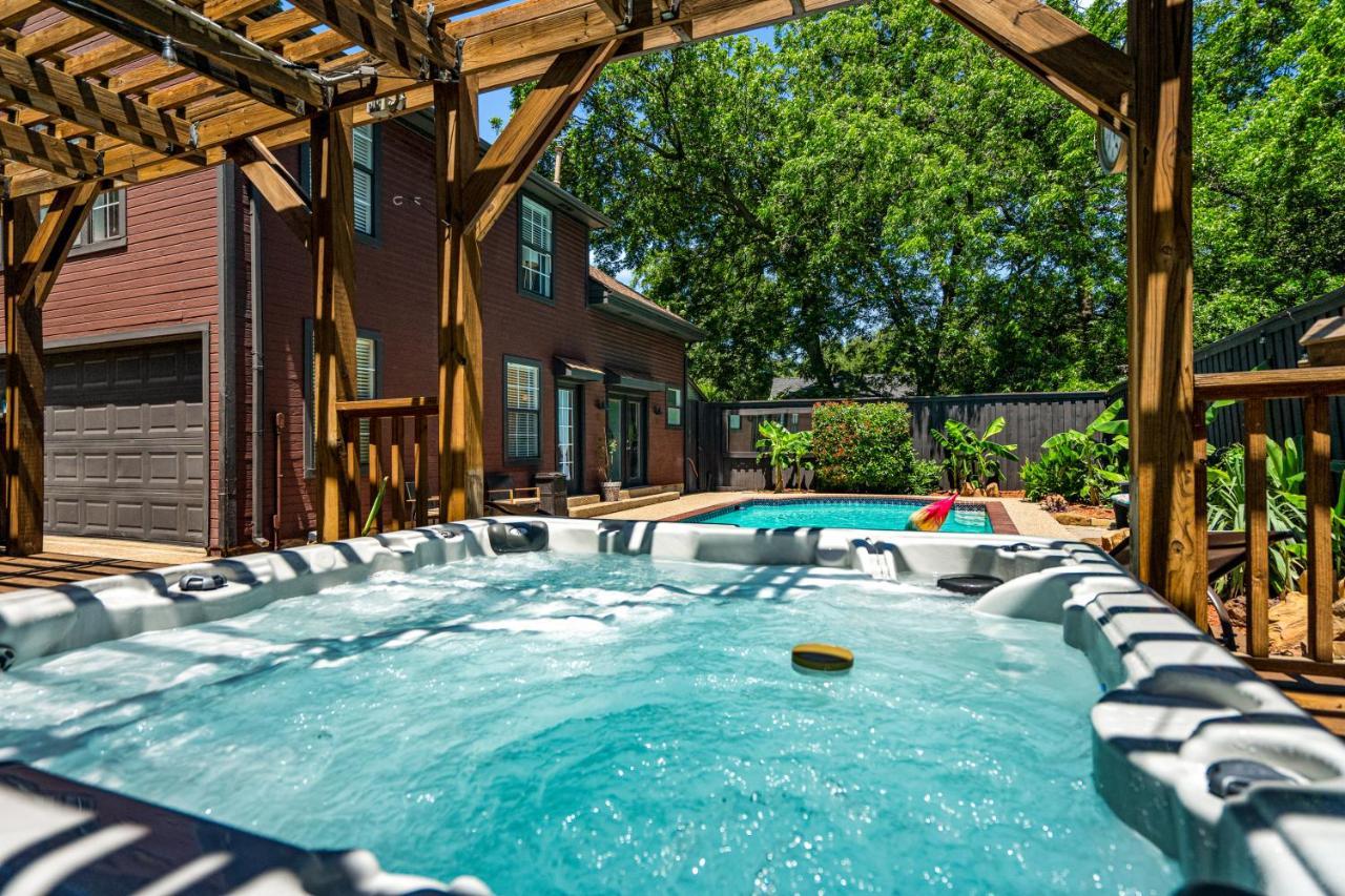 Dallas Oak Lawn Oasis W/ Private Pool, Hot Tub Hotel Bagian luar foto